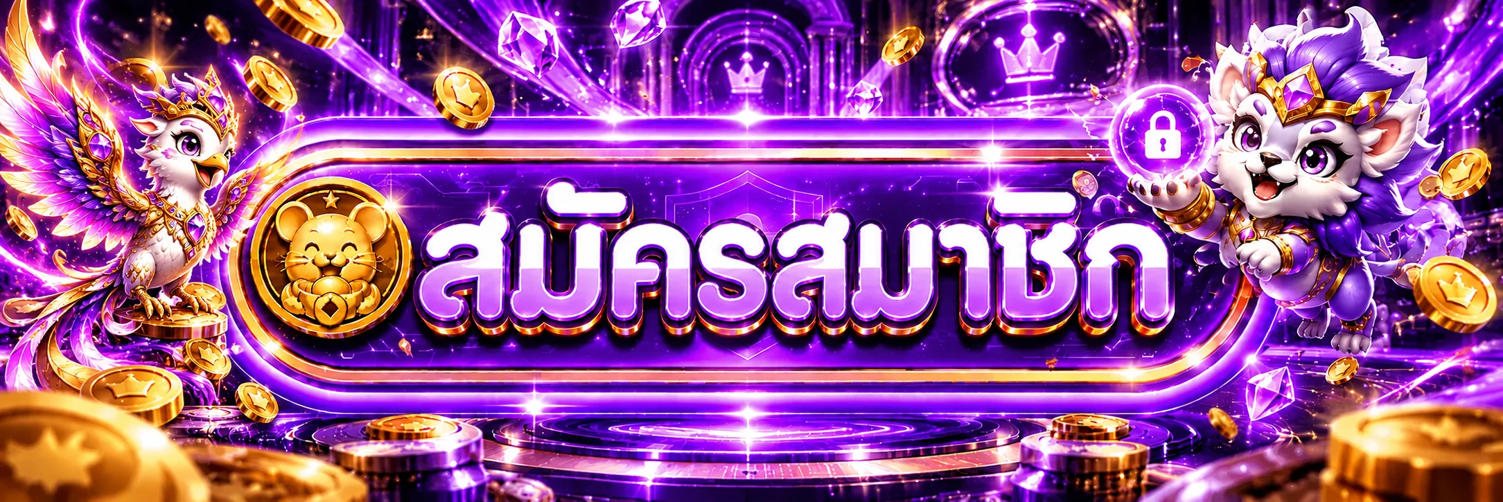 ปุ่มสมัครสมาชิก TNGAME สำหรับเข้าใช้งานบนมือถือ